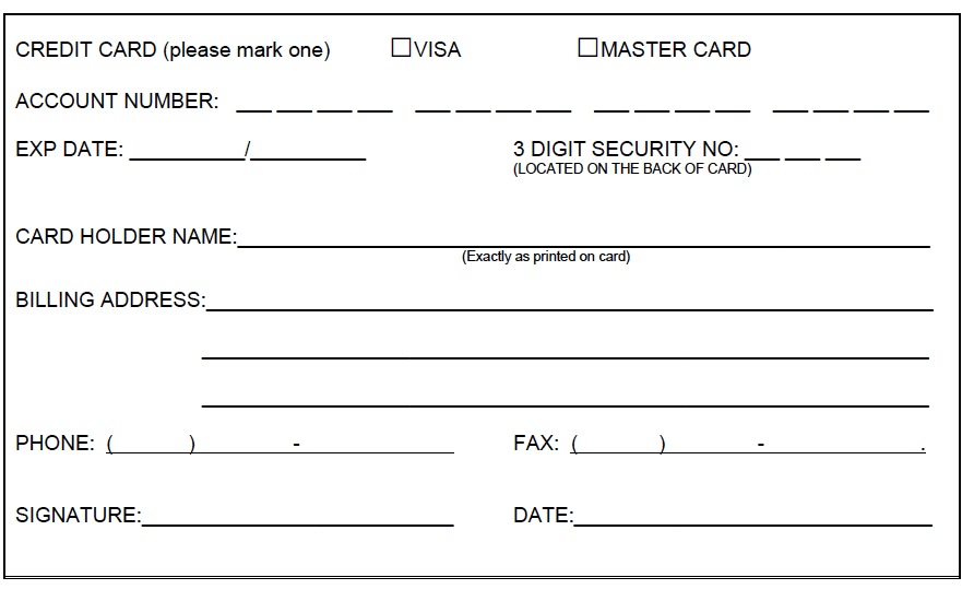 Credit Card Payment Form Template Charlotte Clergy Coalition