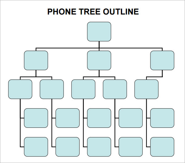 4 Sample Phone Tree Templates to Download | Sample Templates