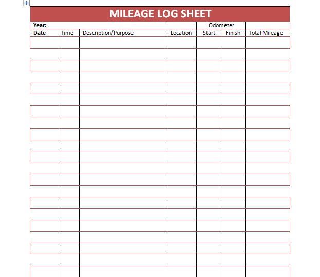 Free Mileage Tracking Log and Mileage Reimbursement Form