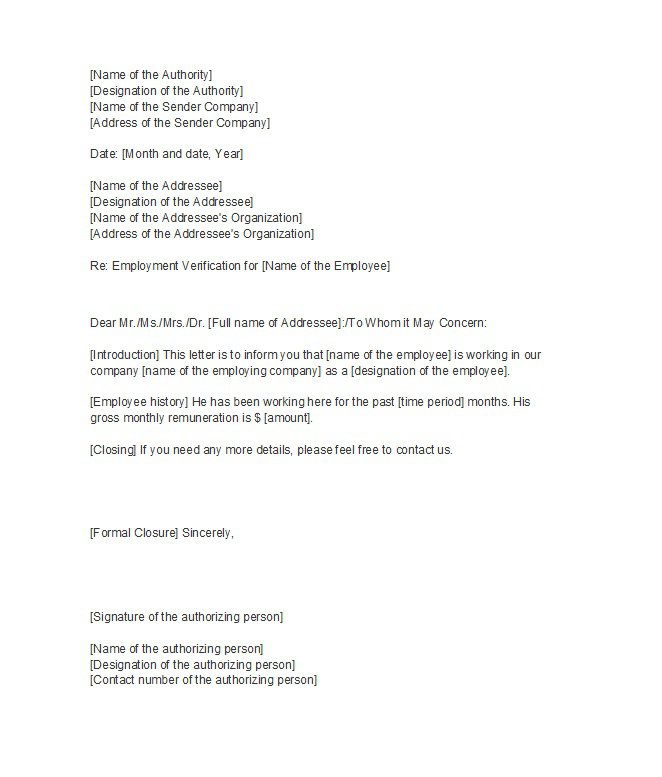 Employment Confirmation Letter   Job Confirm Letter with Sample