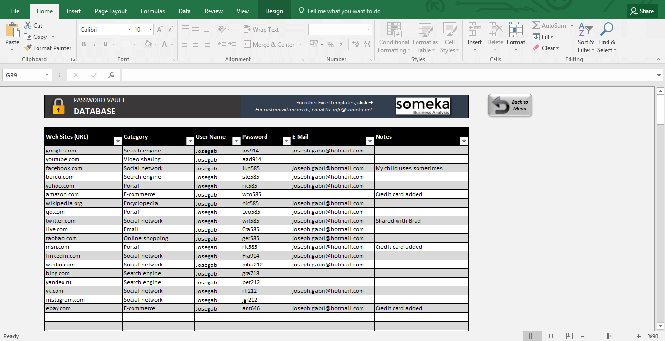 password template for excel   April.onthemarch.co