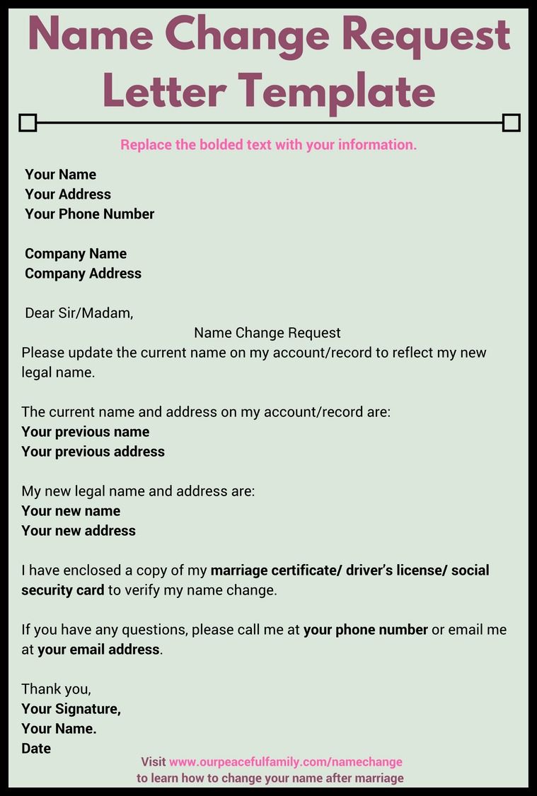 Change Of Business Name Letter Template Letter Format Company Name 