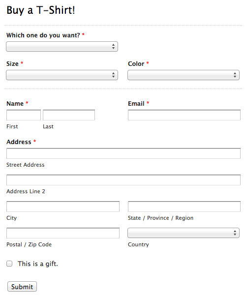 html simple form template online order form template 
