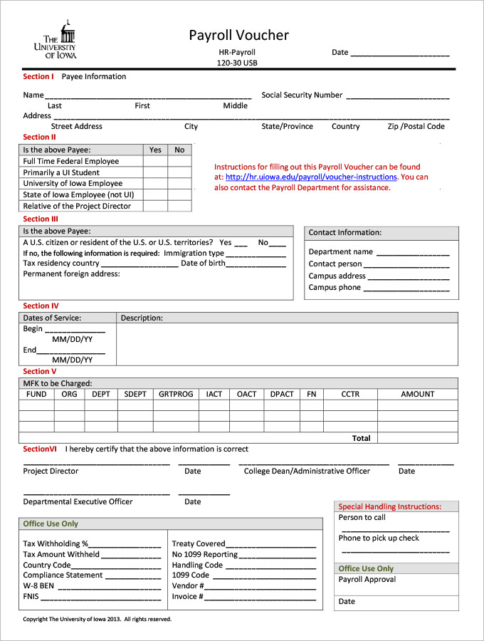 Payroll Form Templates Charlotte Clergy Coalition