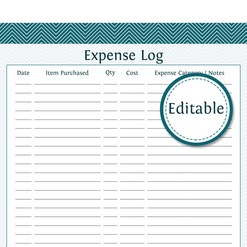 Free Printable Expense Tracker   Take Control of Your Spending