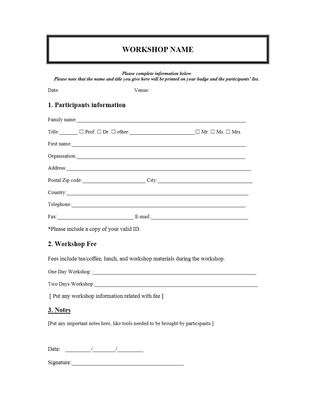registration form template   April.onthemarch.co