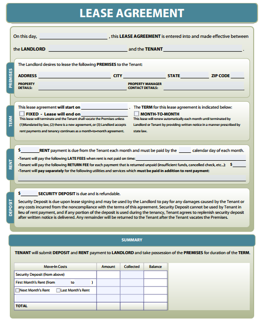 Awesome Pictures Of Property Management Forms Free Download 