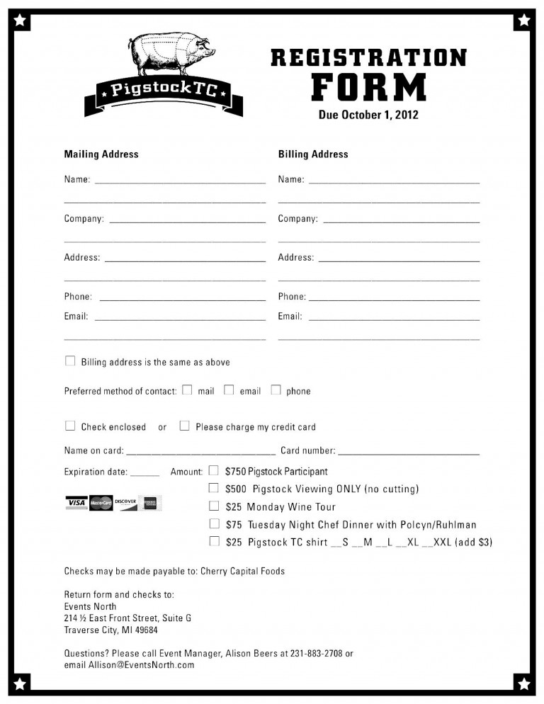registration form templates registration form template free 