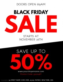 Black Friday Flyer Templates | PosterMyWall