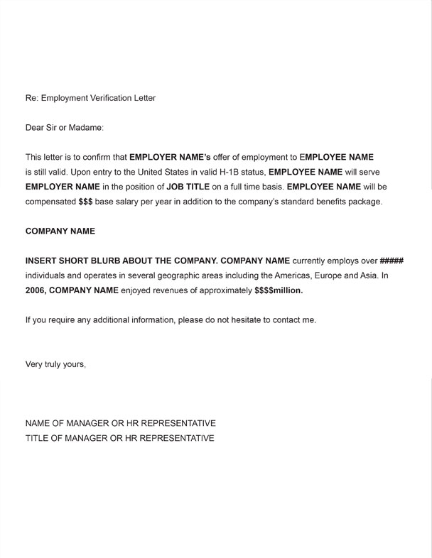 letter verification of employment   Kleo.beachfix.co