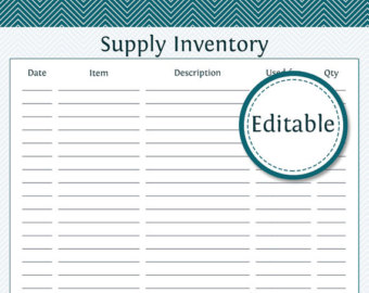 supply inventory sheet   Tier.brianhenry.co