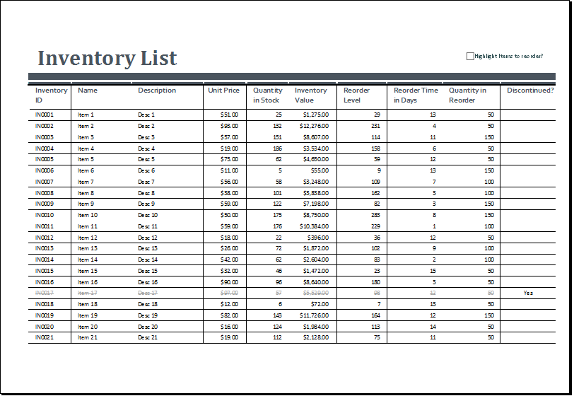 supply inventory sheet   Tier.brianhenry.co