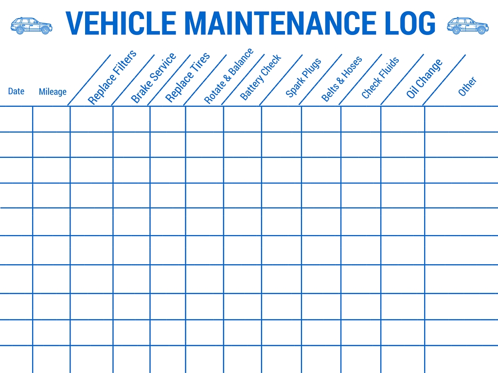 automotive maintenance log   April.onthemarch.co