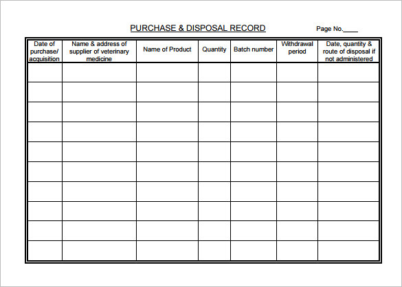 Medical Record Templates Charlotte Clergy Coalition