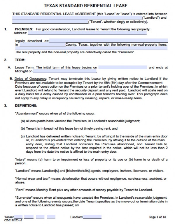 lease agreement word template   Kleo.beachfix.co