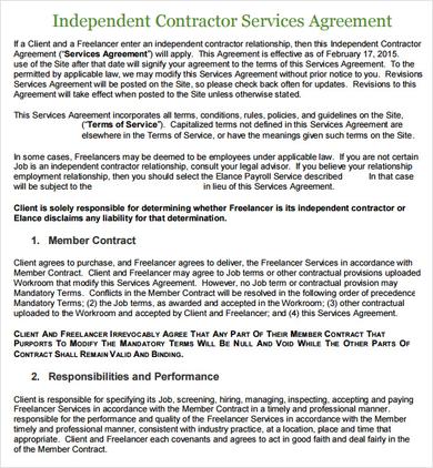 Service Agreement Contract Template