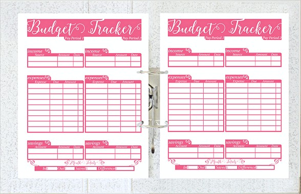 Printable Daily Budget Planner Template
