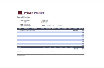 Private Practice Google Spreadsheet Template