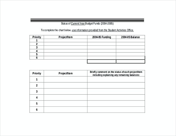 simple college budget template