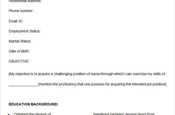 Sample Registered Nurse Resume templates