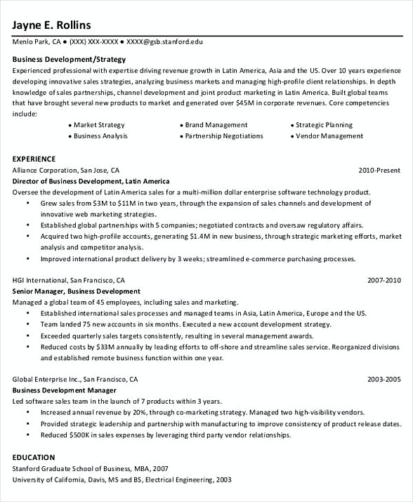 Business Project Manager Resume Business Project Manager Resume
