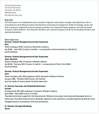 Director of Product Management Resume Director of Product Management Resume