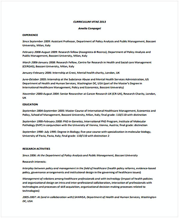 Healthcare Resume Healthcare Resume