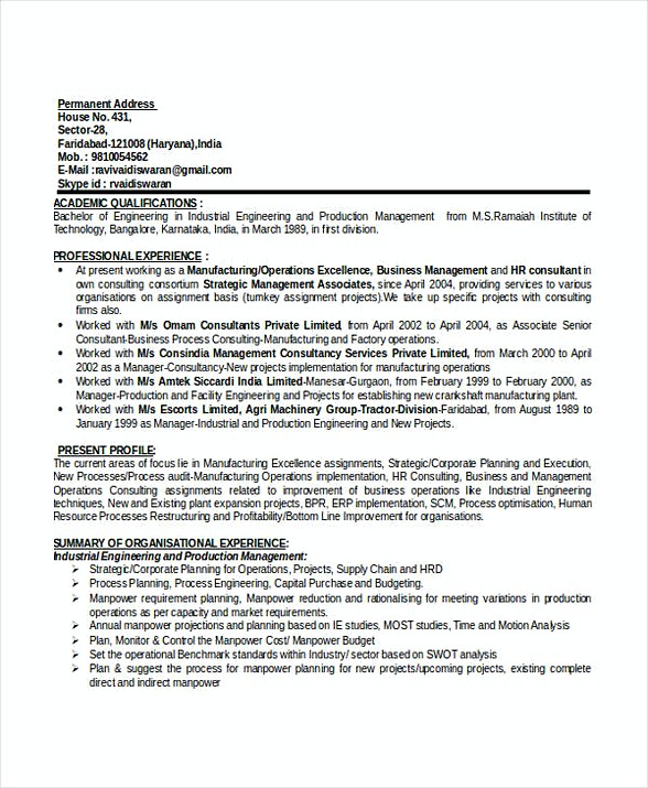Production Manager Resume Doc Production Manager Resume Doc