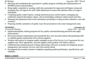 Quality Assurance Manager
