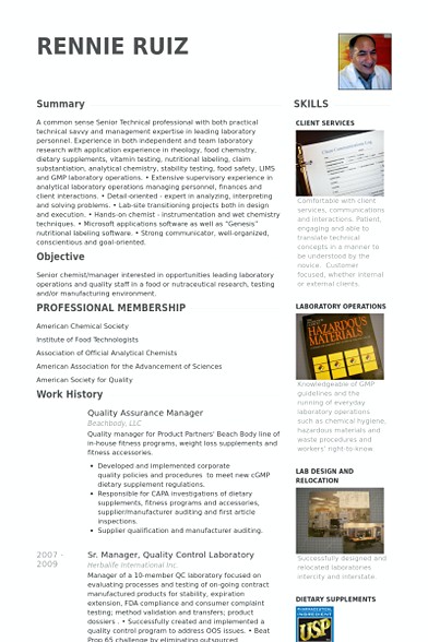Quality Assurance Manager sample Quality Assurance Manager sample