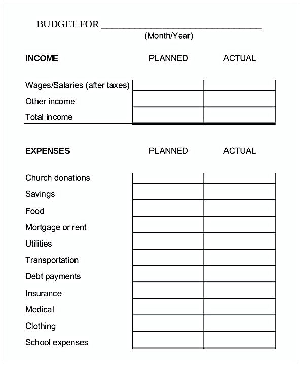 Family Budget Worksheet Family Budget Worksheet