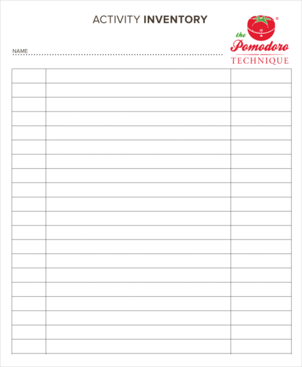 Flat Inventory Template Flat Inventory Template