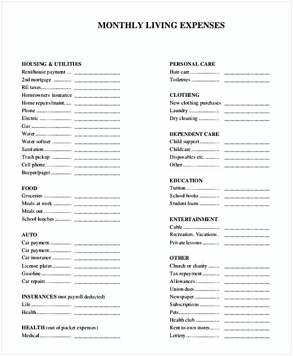 Monthly Household Budget Worksheet1 Monthly Household Budget Worksheet1