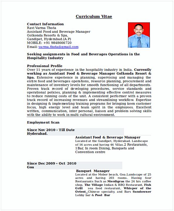 Restaurant Shift Manager Resume Restaurant Shift Manager Resume