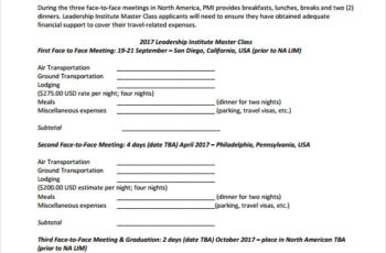 Travel Budget Spreadsheet PDF Template
