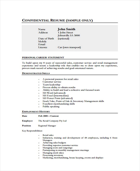 Retail Management Retail Management