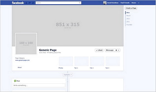 Awesome Facebook Timeline Size templates Awesome Facebook Timeline Size templates