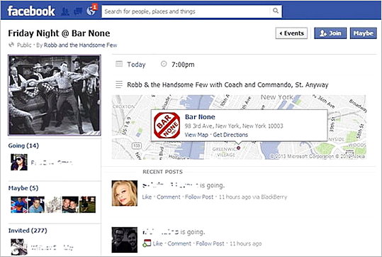 Facebook Event with Cover Size templates Facebook Event with Cover Size templates