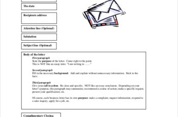 Format Business Letter templates 1