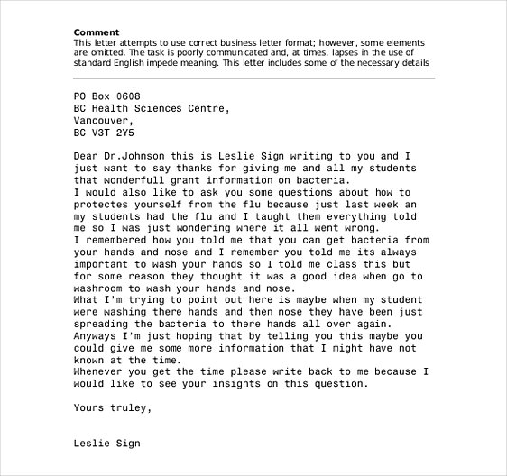 Format Business Lettter templates 1 Format Business Lettter templates 1