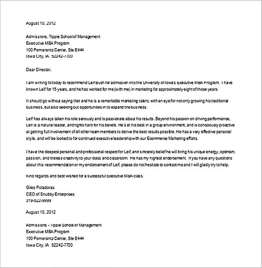 Letter of Recommendation for Graduate School from Coworker Word Doc Letter of Recommendation for Graduate School from Coworker Word Doc
