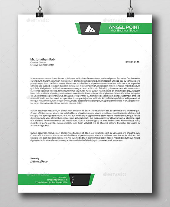 Line Business Letterhead templates PSD Line Business Letterhead templates PSD