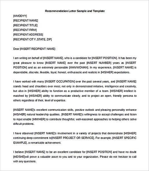 Sample Recommendation Letter for Citizenship for Job for Sample Recommendation Letter for Citizenship for Job for