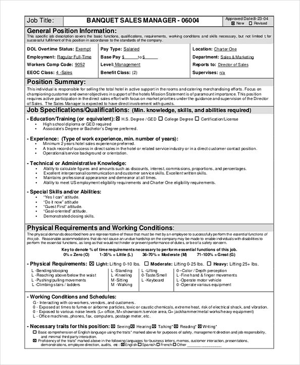 catering manager Sales Manager Resume catering manager Sales Manager Resume