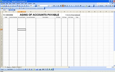 accounts payable spreadsheet template   Boat.jeremyeaton.co