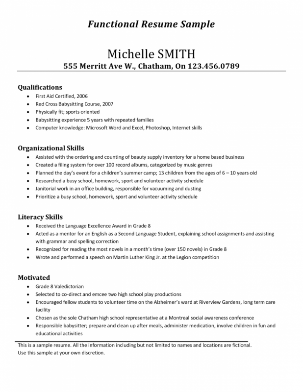 Beautiful Child Care Job Duties Resume with Additional Cover 