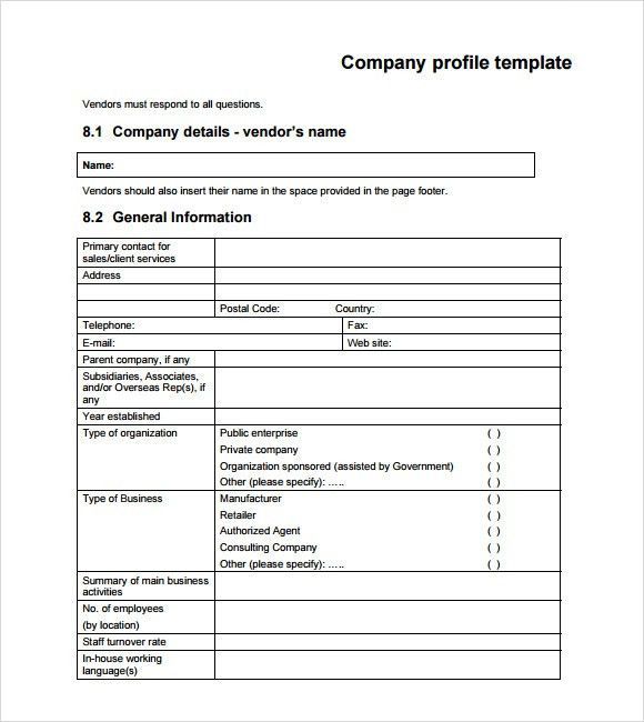 customer profile template word   28 images   customer profile 