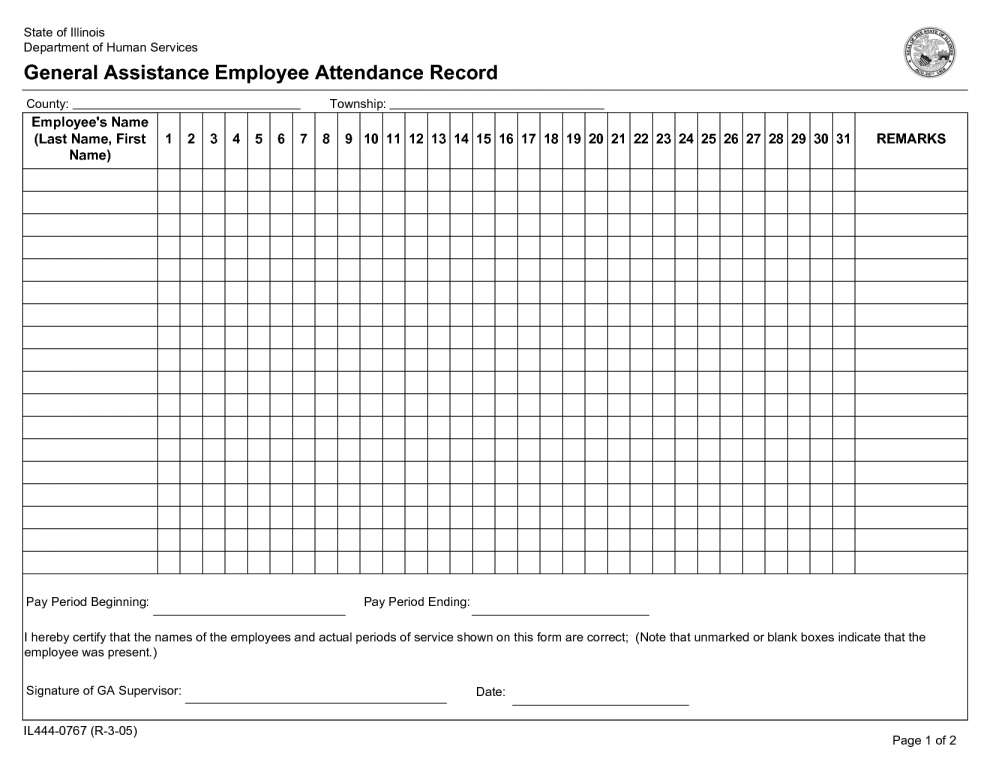 Employee attendance Tracking Spreadsheet and Employee attendance 