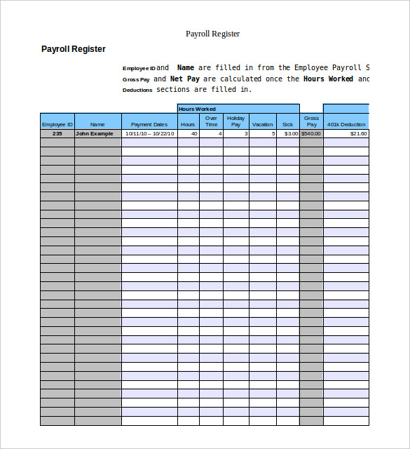 15+ Payroll Templates   PDF, Word, Excel | Free & Premium Templates