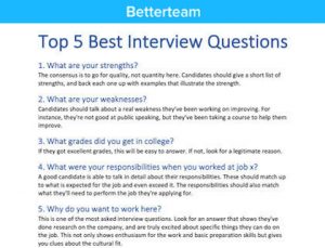 Interview Questions For Housekeeping | charlotte clergy coalition